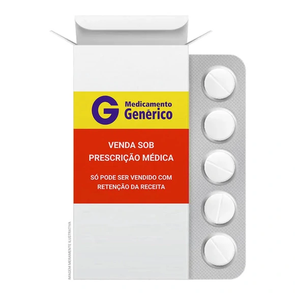 Quetiapina 25mg Genérico Sandoz 30 Comprimidos
